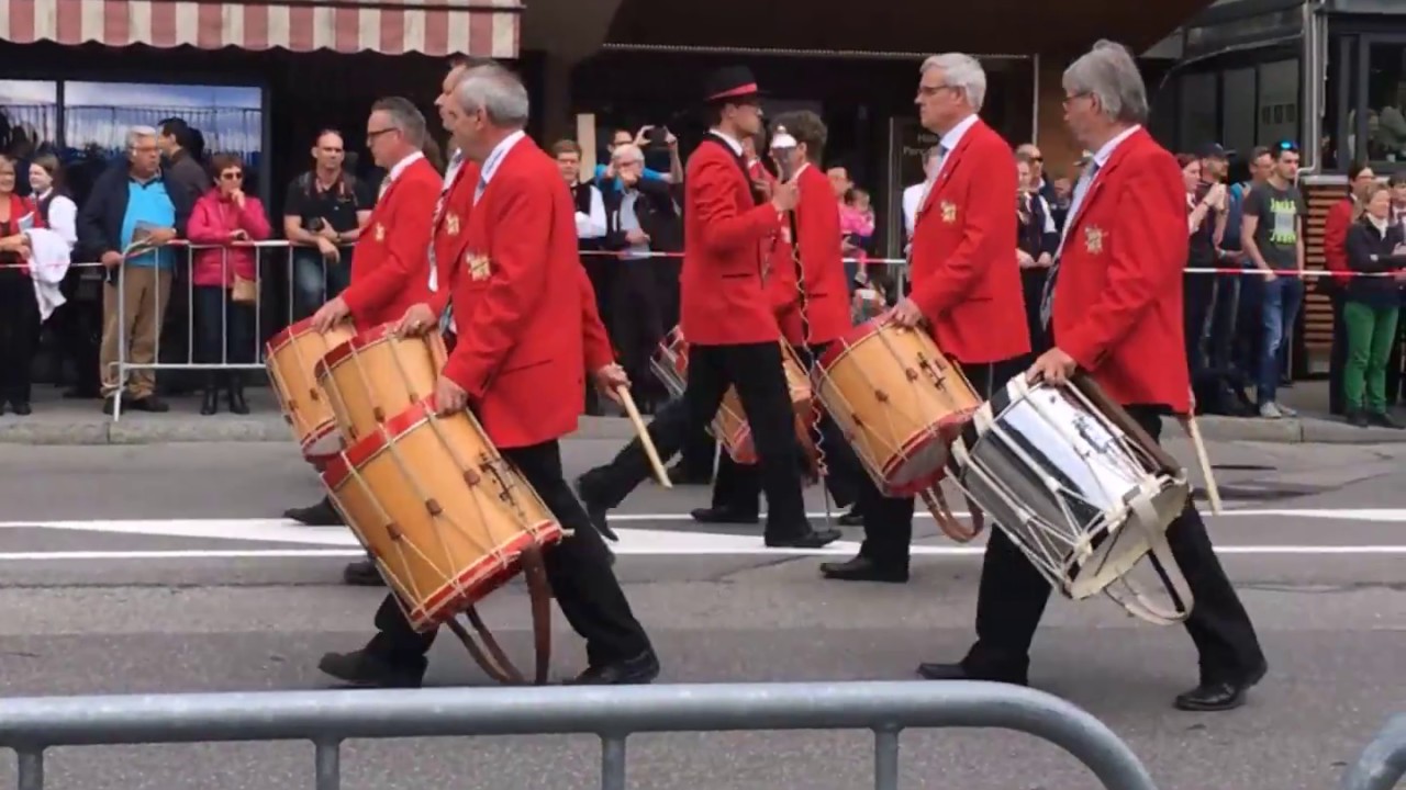 Musikgesellschaft Kirchberg-Ersigen BE am Musikfest in Montreux 2016