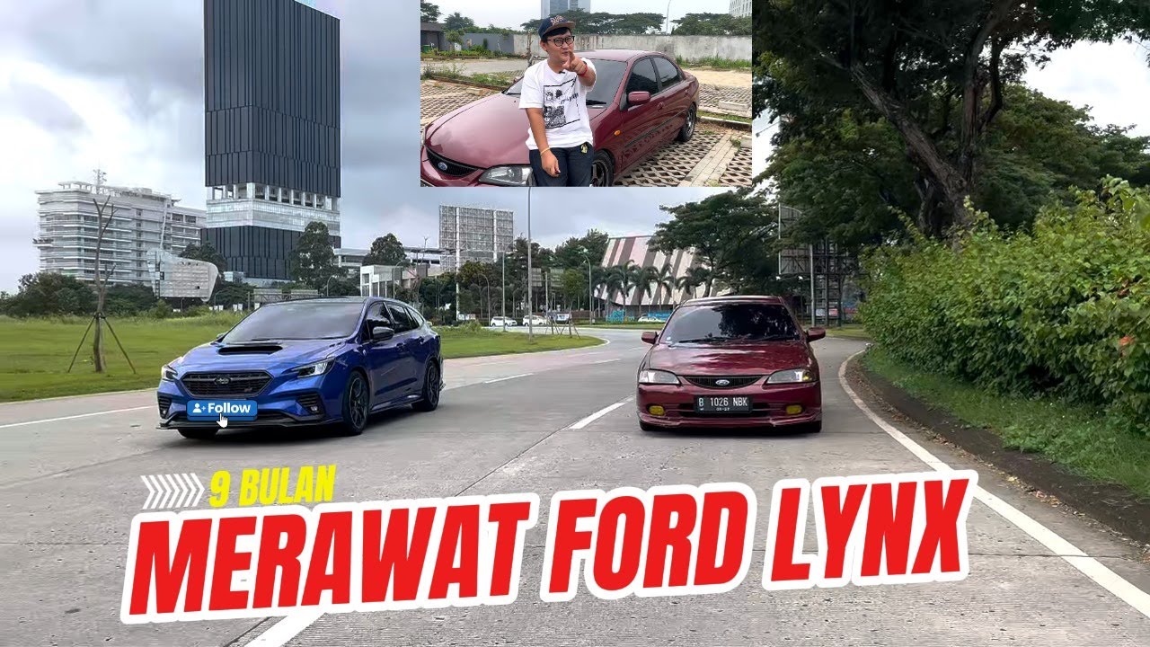 ford laser lynx - 9 Bulan sudah bersama LYNX merah | #VlogFLTR