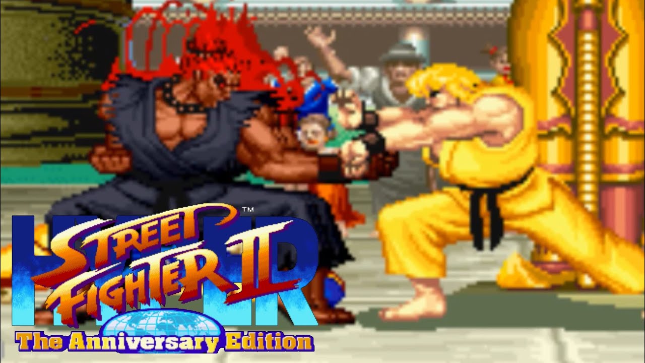 無敗極難通關 PS2 超級快打旋風2 週年紀念版 / Hyper Street Fighter II : The Anniversary Edition