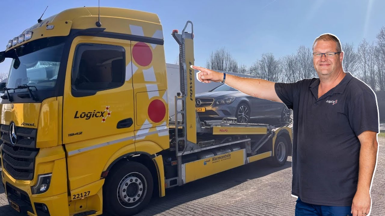 Mercedes met KAPOTTE versnellingsbak laden & rit naar Oostenrijk - Vlog 85