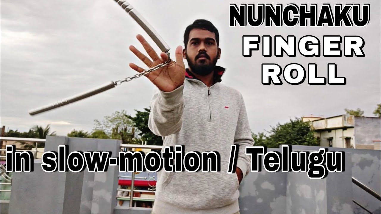 nunchaku finger roll in telugu | #shanwaz | #nunchaku #nunchuks #brucelee