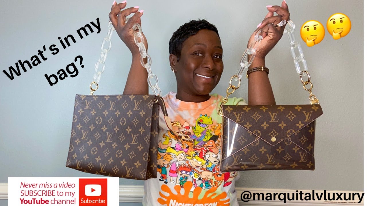 LOUIS VUITTON WHAT'S IN MY BAG | HOW I WEAR MY LOUIS VUITTON TOILETRY 26 AND LOUIS VUITTON KIRIGAMI?