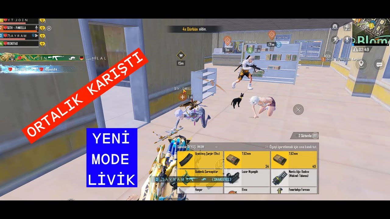 ORTALIK KARIŞTI LİVİK YENİ MODE - PUBG MOBİLE