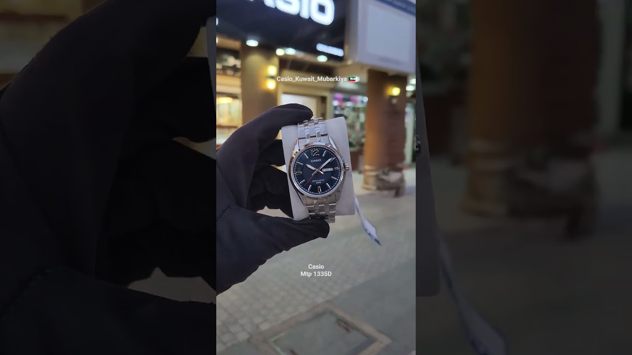 Casio MTP 1335D series in blue dial, 38MM