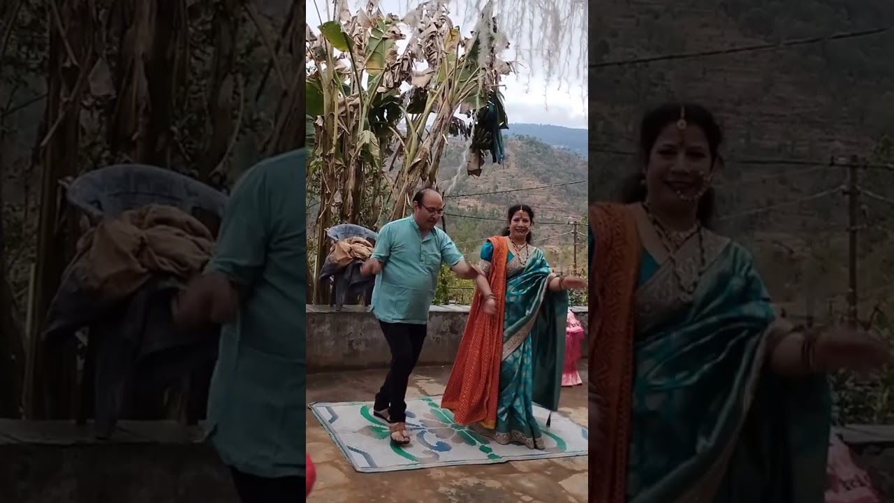 pahadi dance #uttarakhand #dance #performance #coupledance #couple