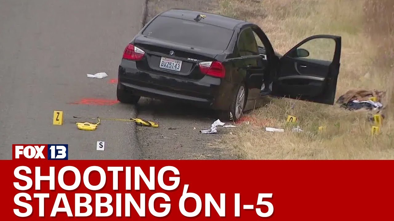 Suspect identified in I-5 deadly stabbing, shooting incident | FOX 13 Seattle