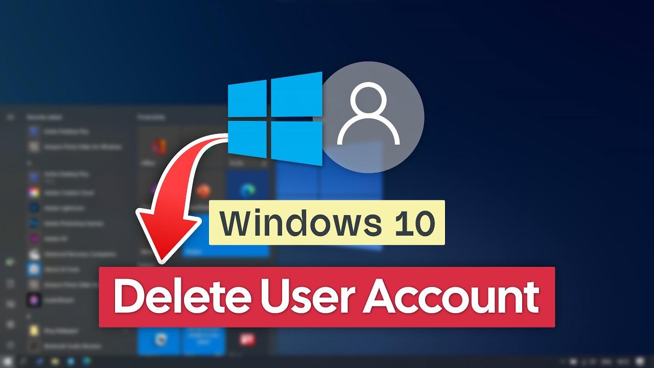 Как удалить учетную запись пользователя в Windows 10