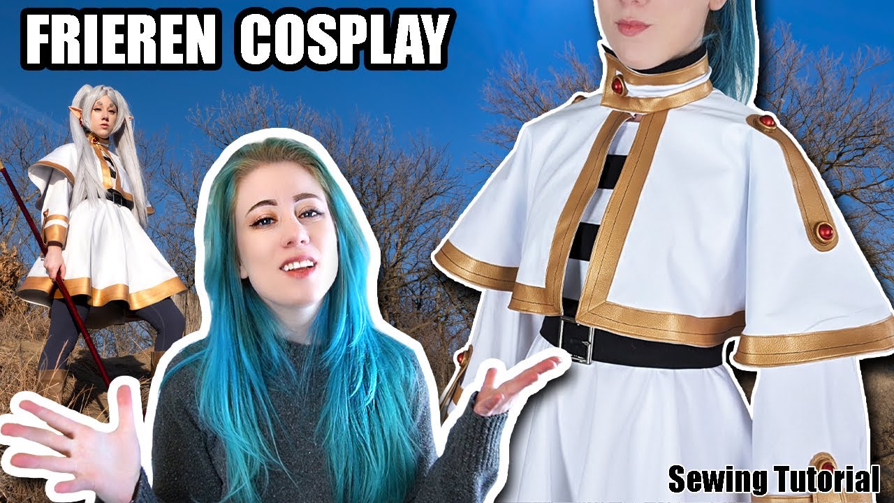 I made Frieren's Shawl! Cosplay Sewing Guide