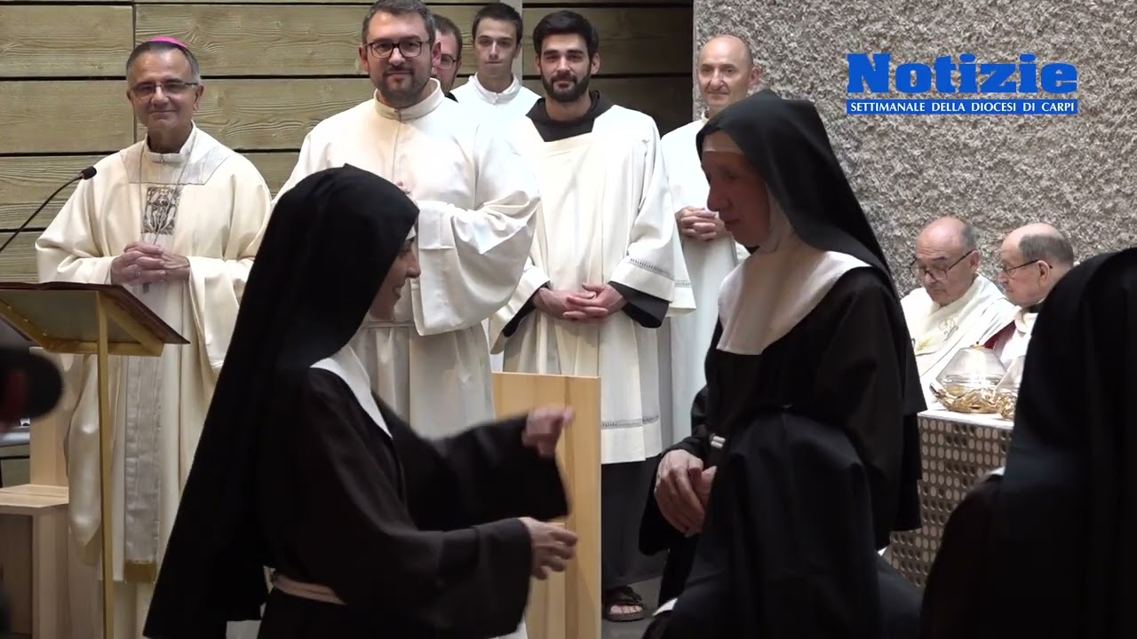 Professione temporanea di Maria Teresa del Monastero delle Clarisse di Carpi