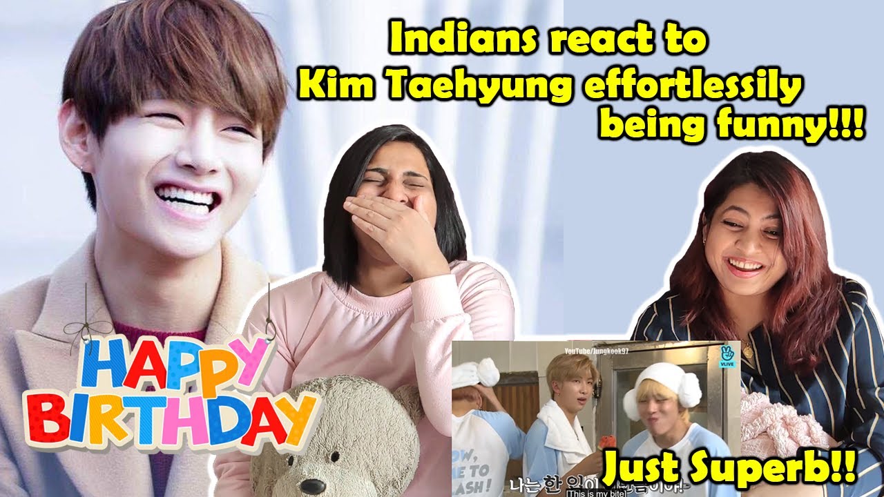 BTS Taehyung being effortlessly funny | Indians React | HAPPY BIRTHDAY, KIM TAEHYUNG (V)! (BTS)
