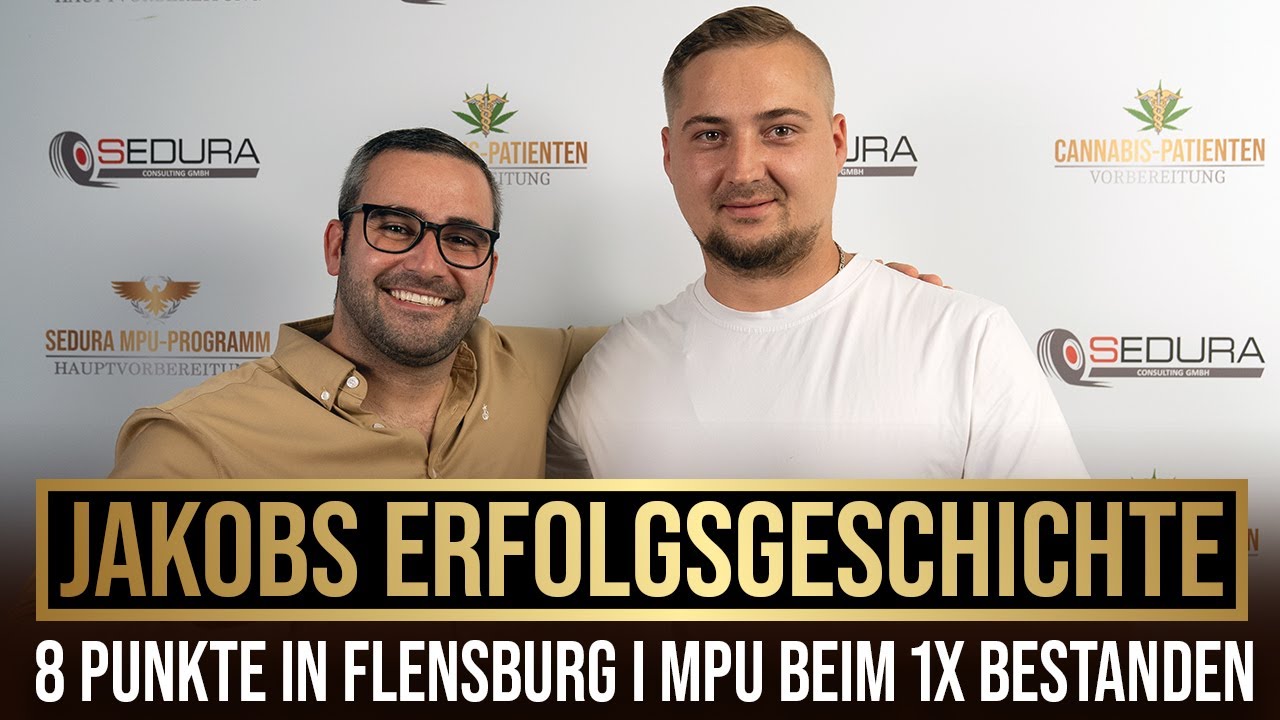 8 Punkte in Flensburg | MPU beim 1. Mal bestanden | Erfolgsgeschichte mit Jakob | 2023
