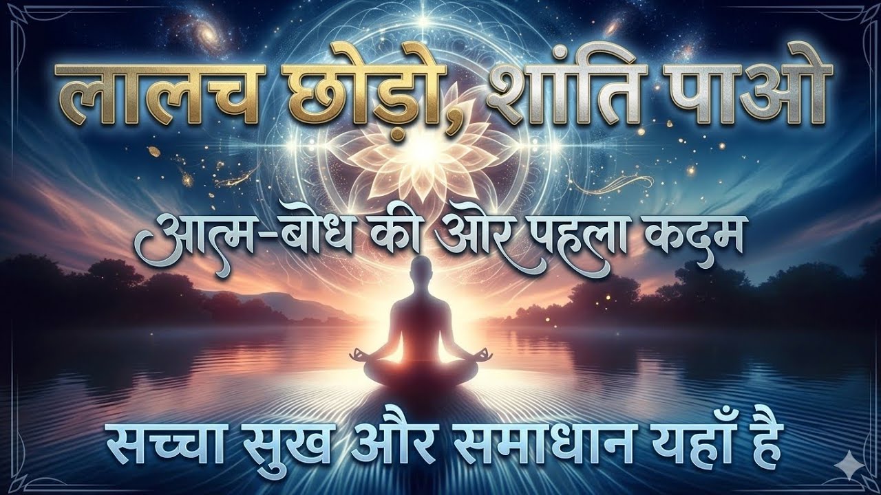 Lalach Chhodo, Shanti Pao | Buddha Wisdom for Peace #InnerPeace