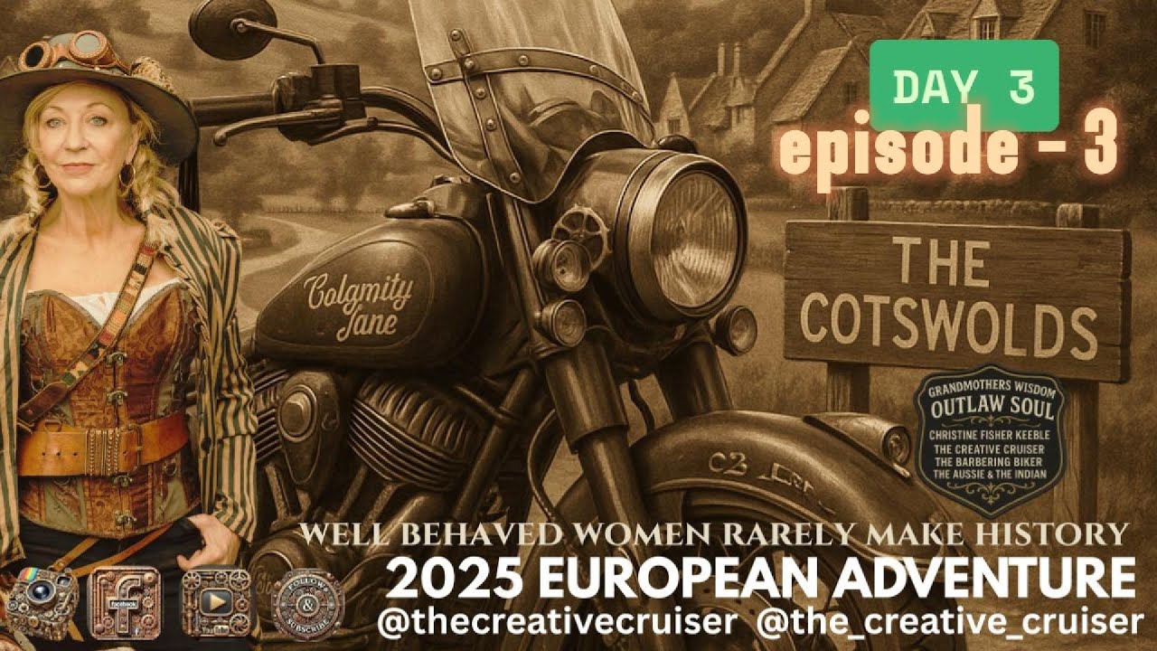 DAY 3- RIDING MY INDIAN CHIEF VINTAGE AROUND THE COTSWOLDS UK SOLO ADVENTURE -