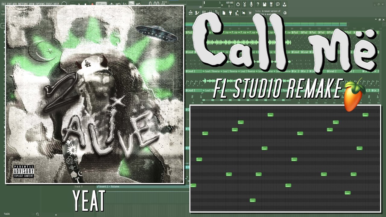 How - Yeat "Call me" Was Made in 5 Minutes {FL STUDIO BREAKDOWN}