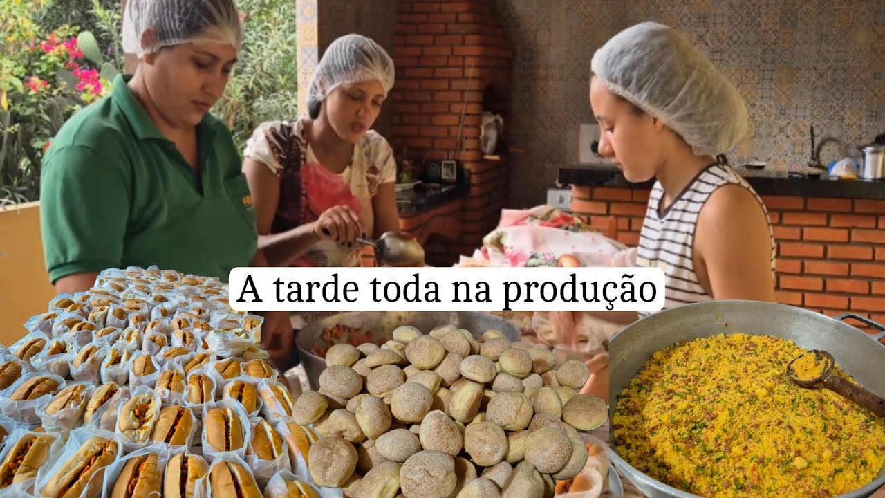 Olha o tanto de lanches que preparamos 😱/noite na igreja/ faxina na cozinha