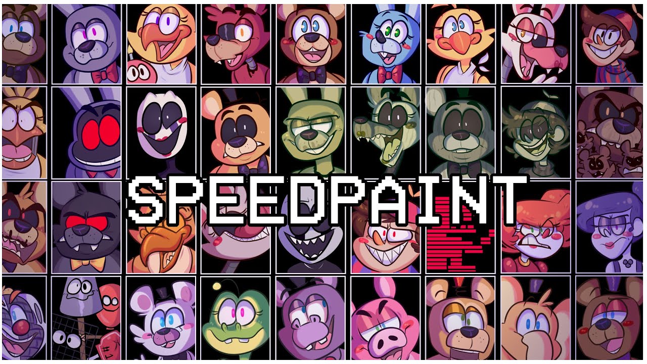 ULTIMATE CUSTOM NIGHT! (FNaF SPEEDPAINT)