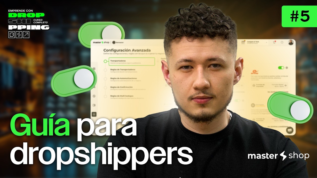 #️⃣5. TUTORIAL: Configurando Mastershop ⚡