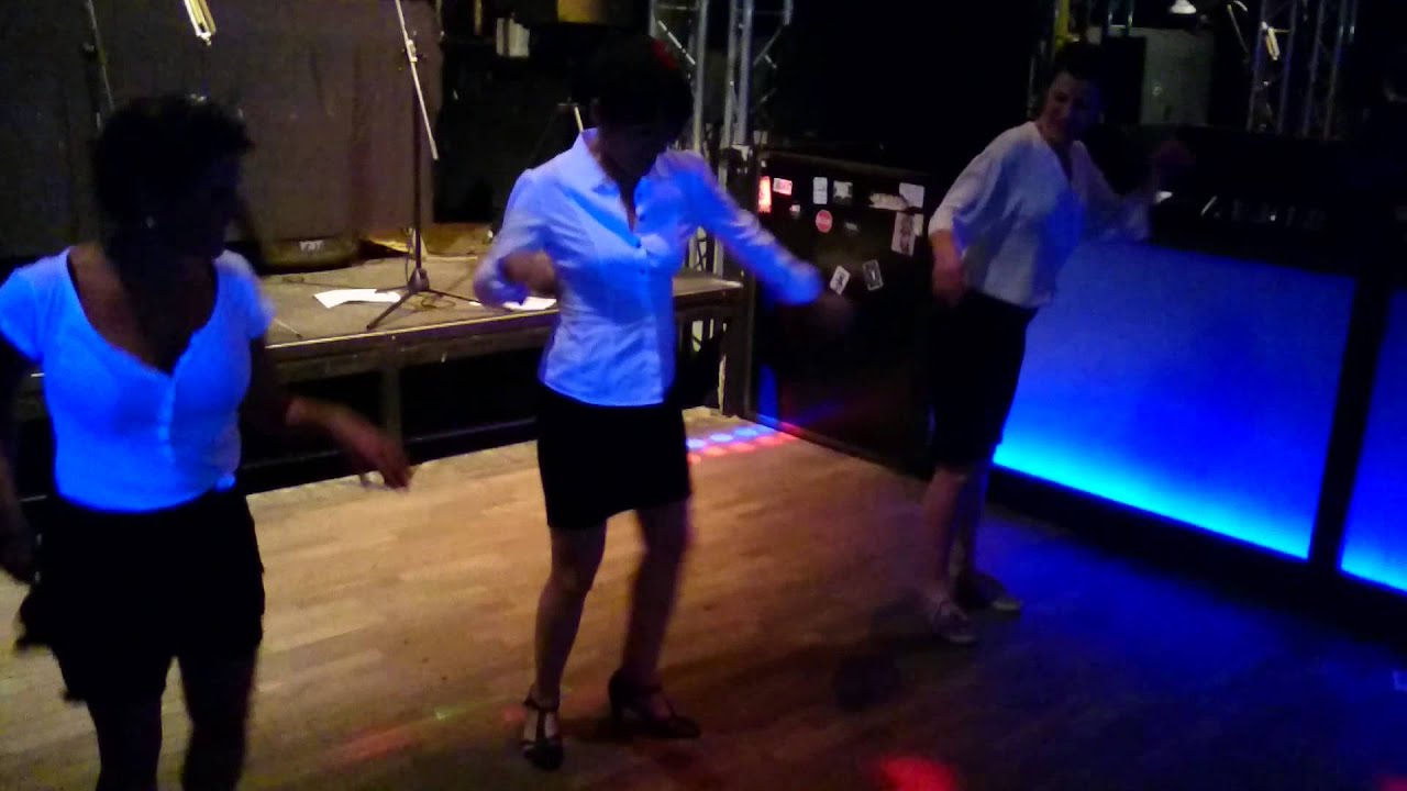 Actuaci&oacute;n Jazz Step de las Swing Gal&acute;s. Sala Yasta Julio 2015.