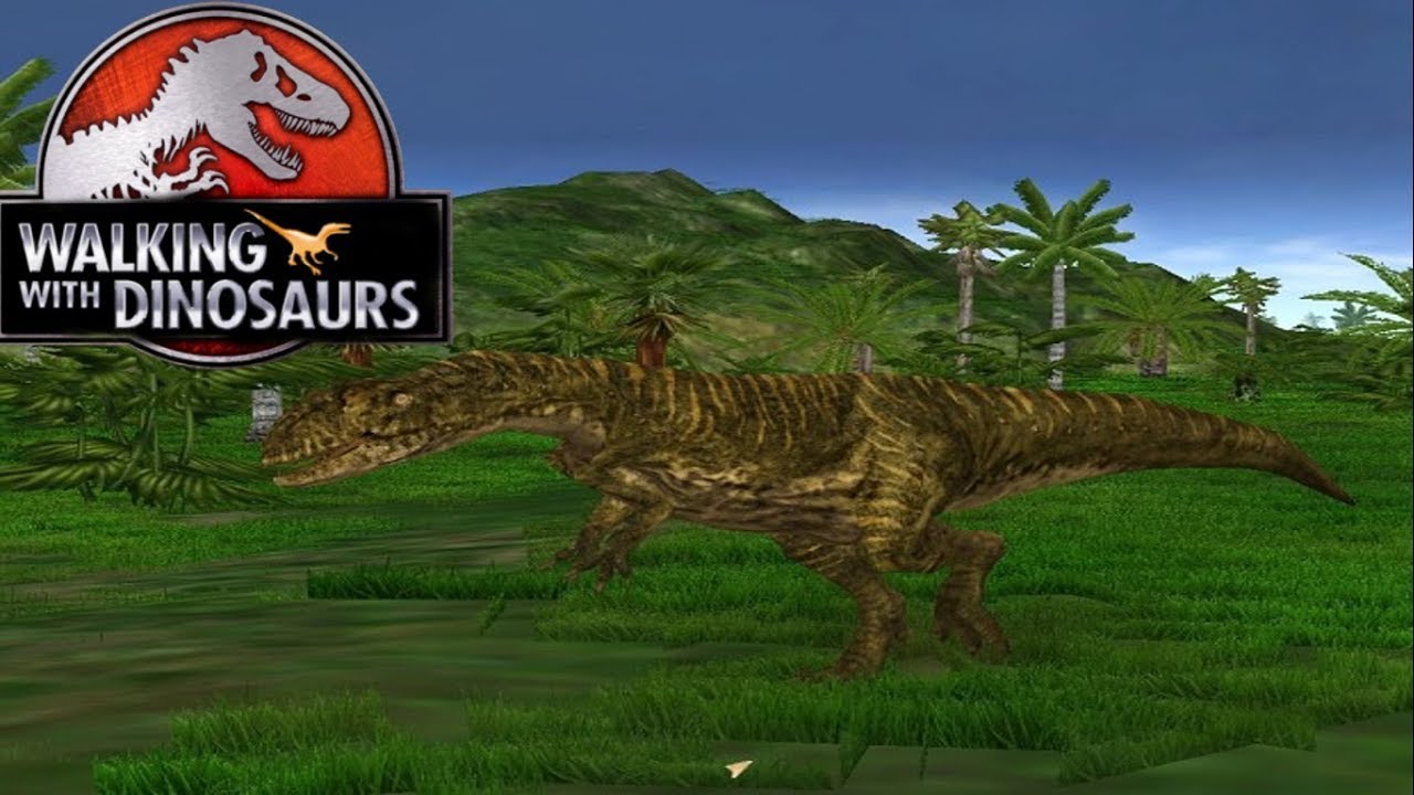 Polar Allosaur VS T Rex! Toho's Walking With Dinosaurs mod review JPOG