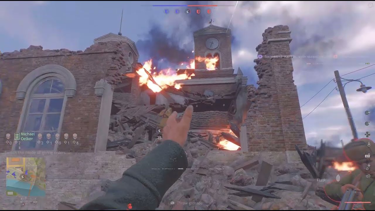 Enlisted (PS5)Rzhev(Axis BR1 166kills):Rzhev:Left Bank (Confrontation) No Commentary2601120625