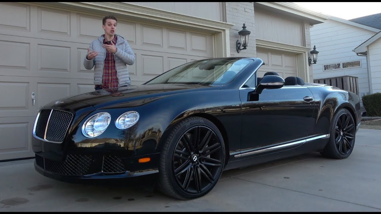 This 2014 Bentley Continental GTC Speed Depreciated Over $100,000 in 3 Years