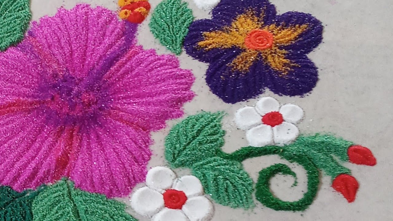 Amazing rangoli for festival and celebration #design #culture #creative 