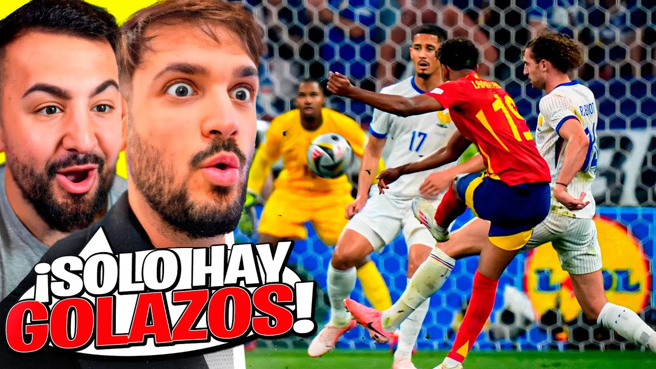 REACCIONANDO a LOS 100 GOLES MÁS LEGENDARIOS del FÚTBOL con PAPI GAVI