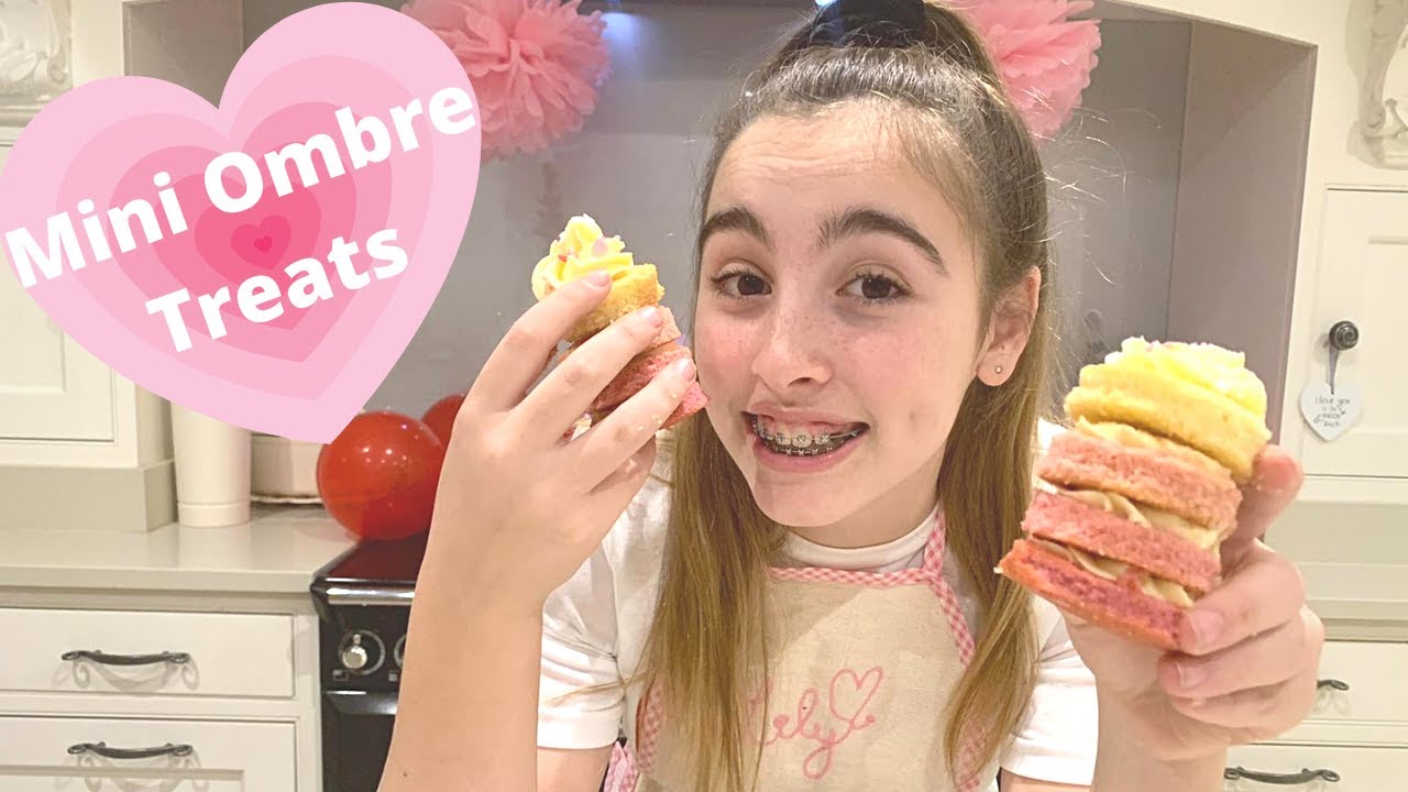 Mini Ombre Treats | Valentines special | Lilybakes