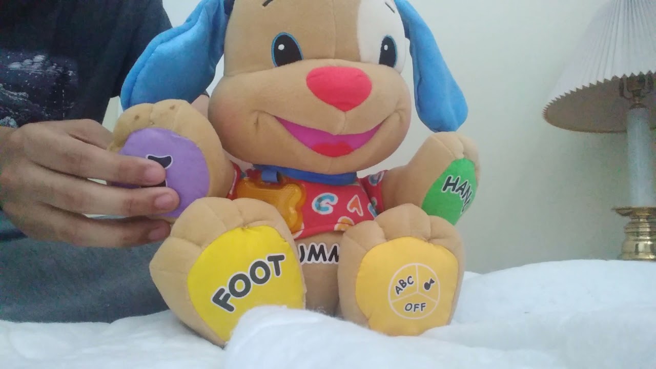 2004 Fisher price laugh and learn learning puppy part 1 learning mode
