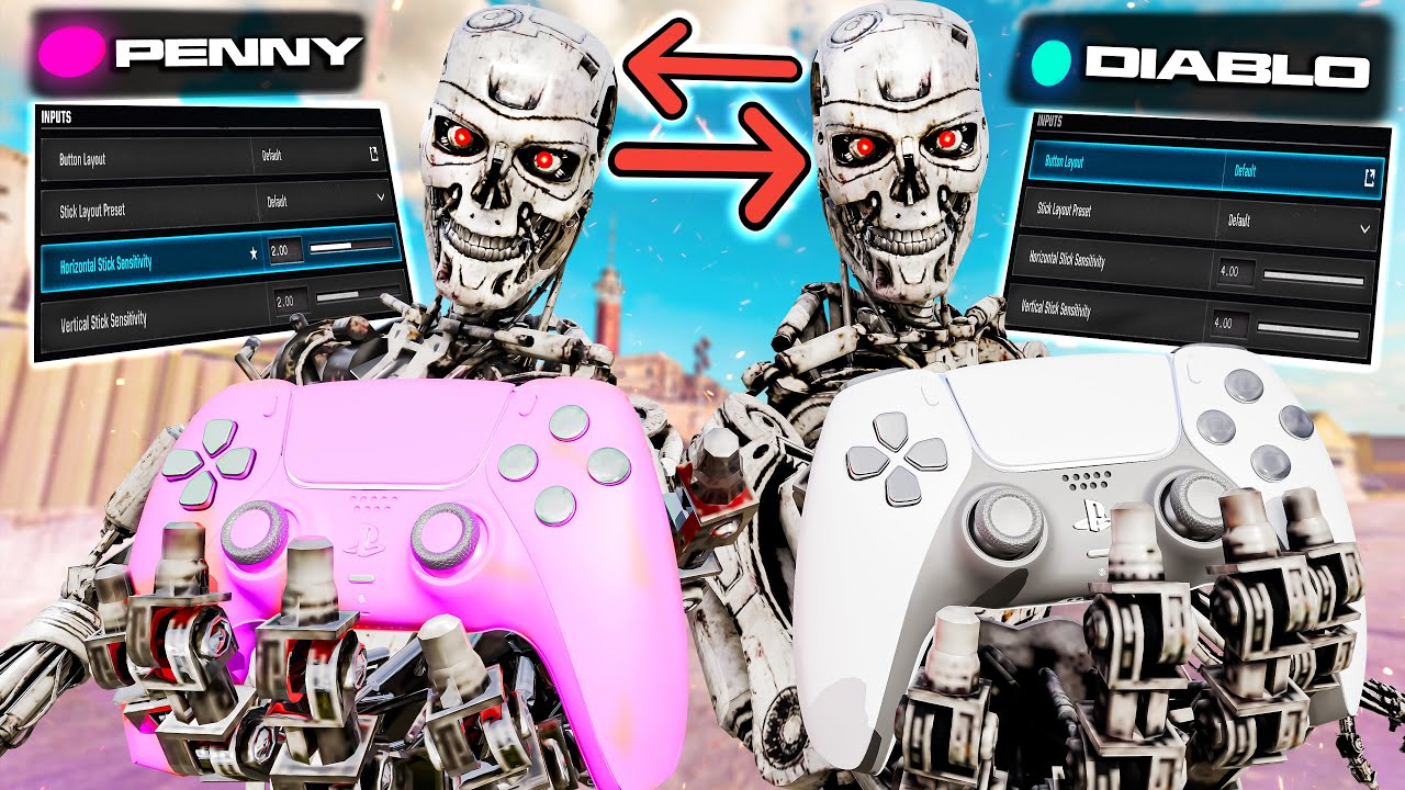Diablo & Penny SWITCH settings in Warzone🤣