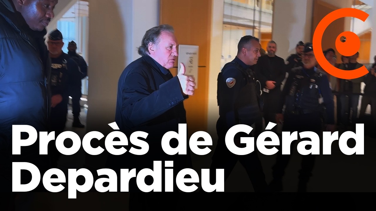 Ouverture du procès de Gérard Depardieu accusé d'agressions sexuelles - 24/03/2025