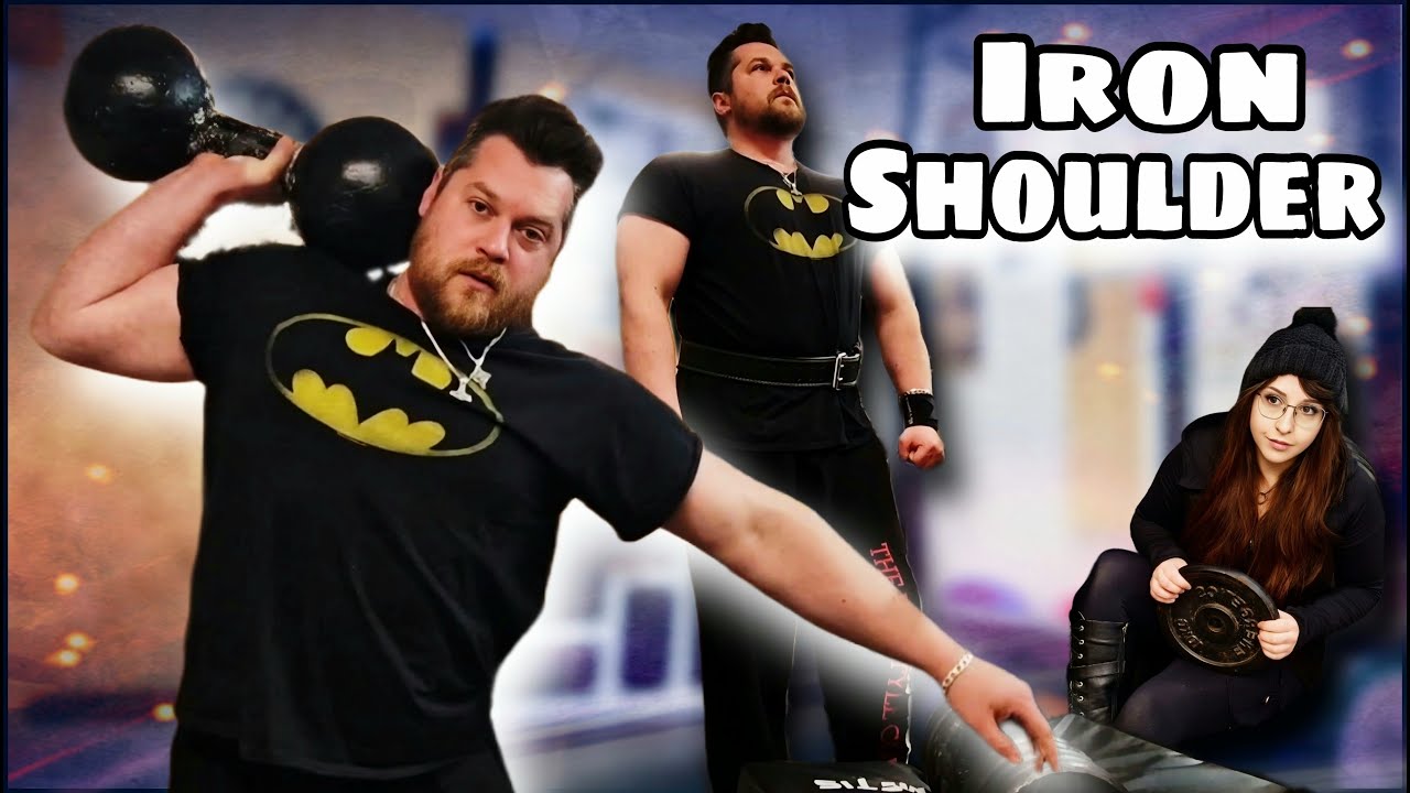 One Arm Dumbbell Press 58kg - Workout für starke Schultern