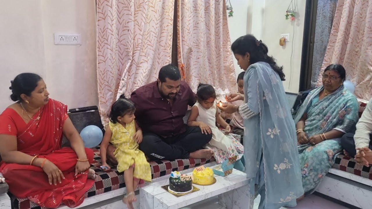 मामाचा birthday celebration 🎉🎊 जेवणाचा बेत 😊आम्ही सगळे गेलो मस्त डबे घेऊन 🤗 खूप दिवसातून गेलो बाहेर 