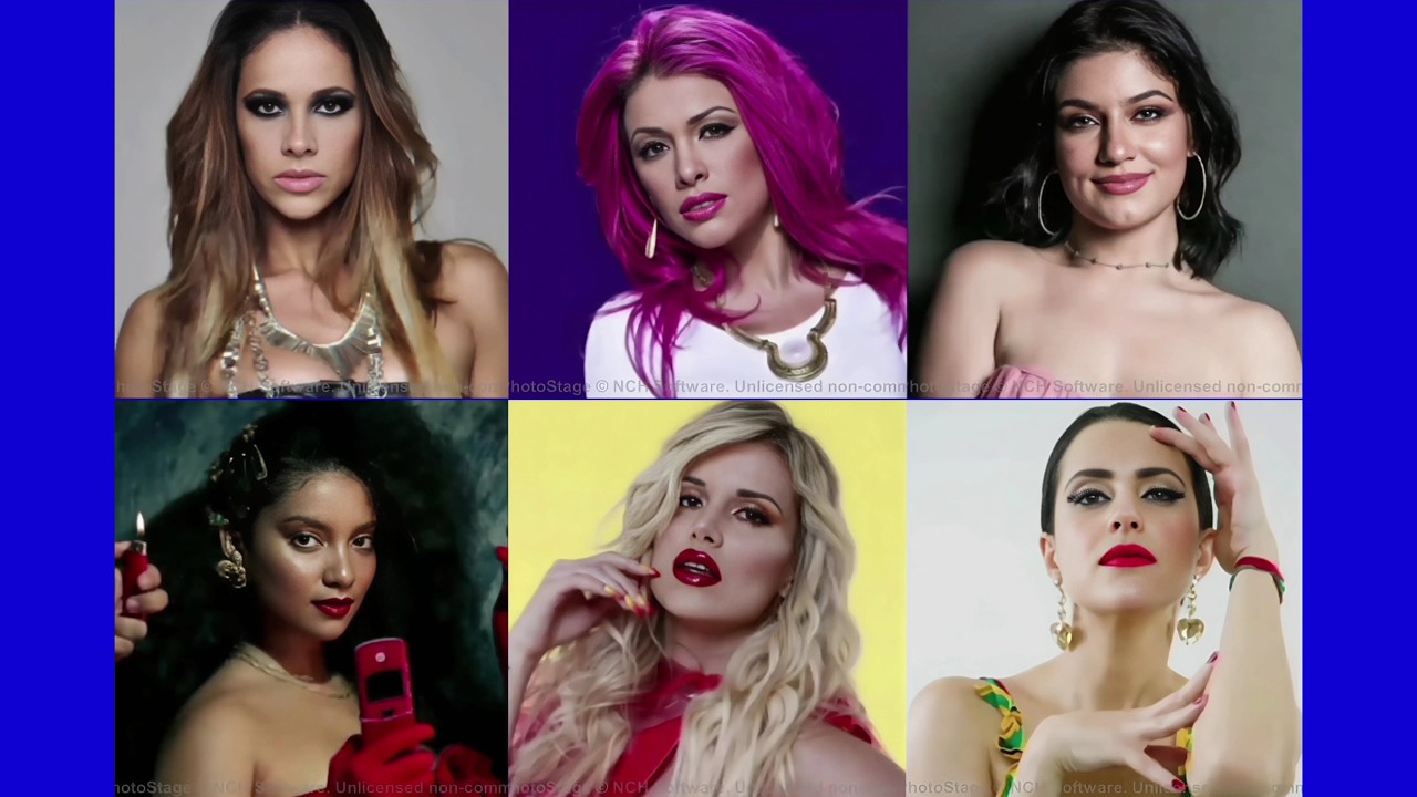 Top 6 - Divas Brasileiras em Vozes Lindas nos Clipes; Amannda-Nikki-Clau-Mc Tha-Francinne-Reah
