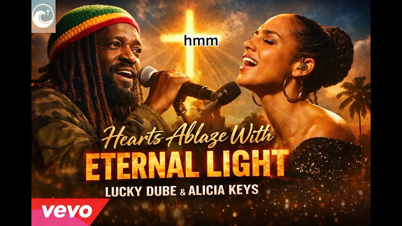 Hearts Ablaze with Eternal light_lucky dude fracturing Alicia key (official Gospel raggae lyrics)