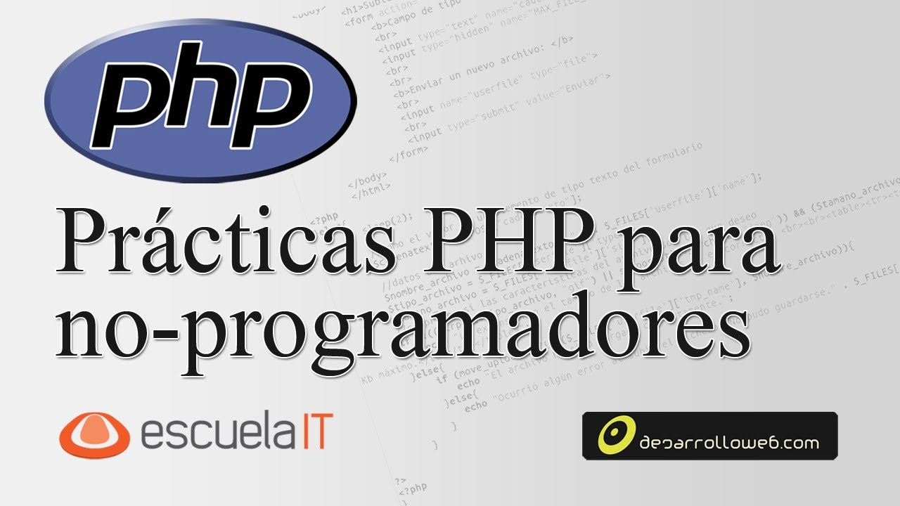 Pr&aacute;cticas PHP para aclarar conceptos de programaci&oacute;n