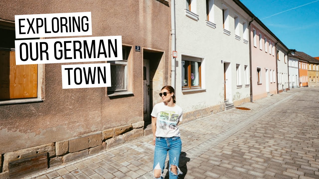 Out of quarantine & exploring our German town! Reactions + favorite things! | Grafenwöhr 🇩🇪