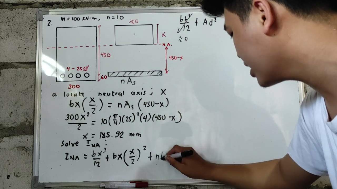 WSD Analysis of RC Beam Problem No. 2