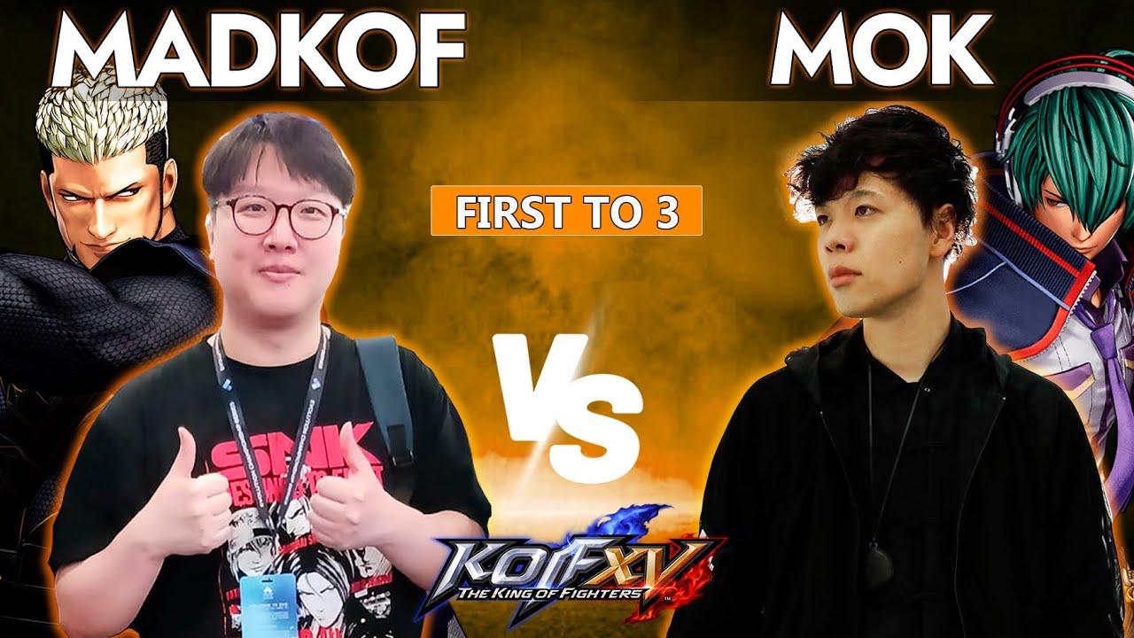 KOF XV 🌀 MADKOF vs MOK - Best Fights #kofxv