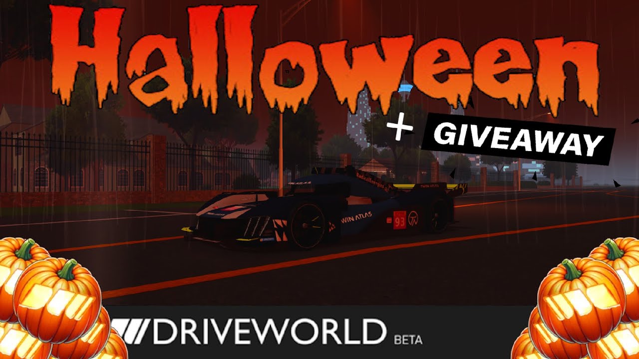 Buying ALL the NEW CARS + GIVEAWAY!!! Drive World Halloween Update (Roblox)