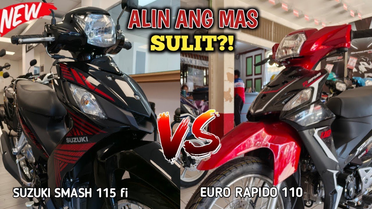 EURO RAPIDO 110 VS SUZUKI SMASH 115 FI #trendingvideo #trending 