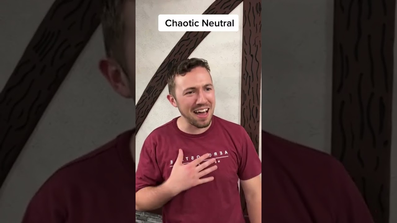 Explaining D&D Alignments by Greeting People