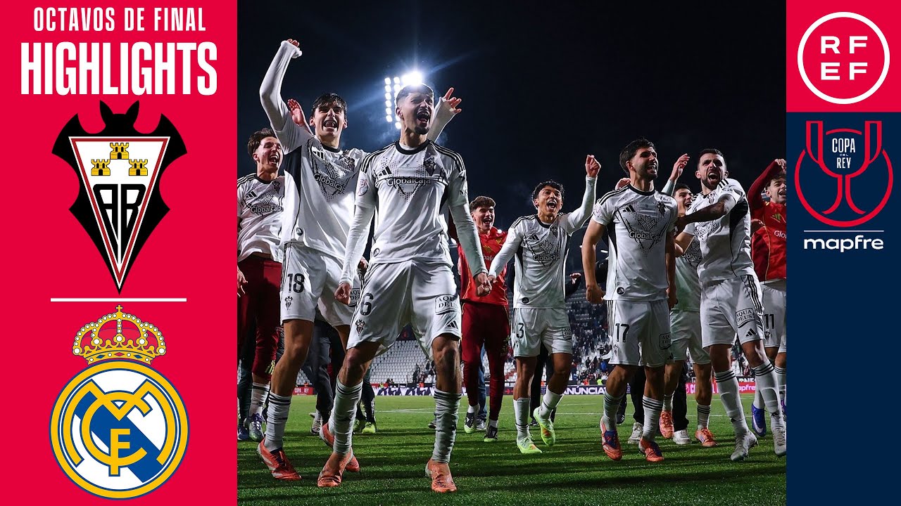 Resumen #CopaDelReyMapfre | Albacete Balompié 3-2 Real Madrid CF | Octavos de final | Temp. 2025/26