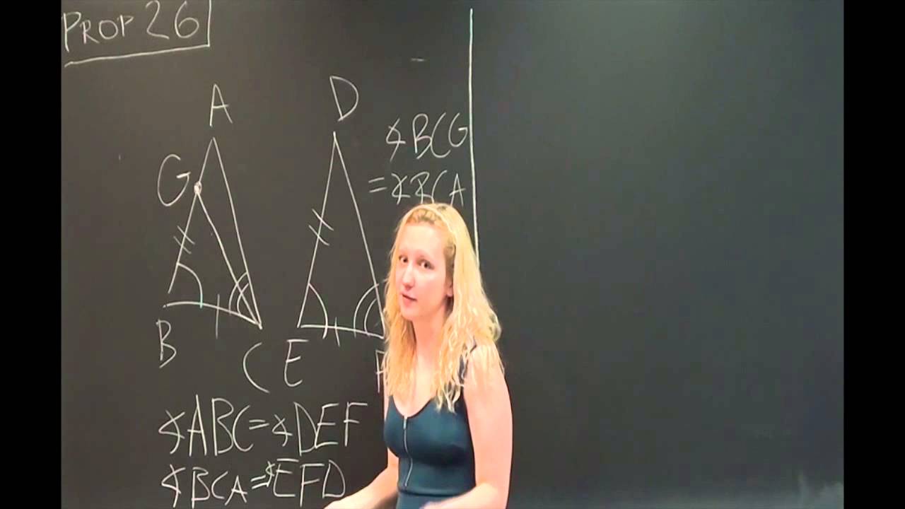Euclid's Elements Book 1, Proposition 26
