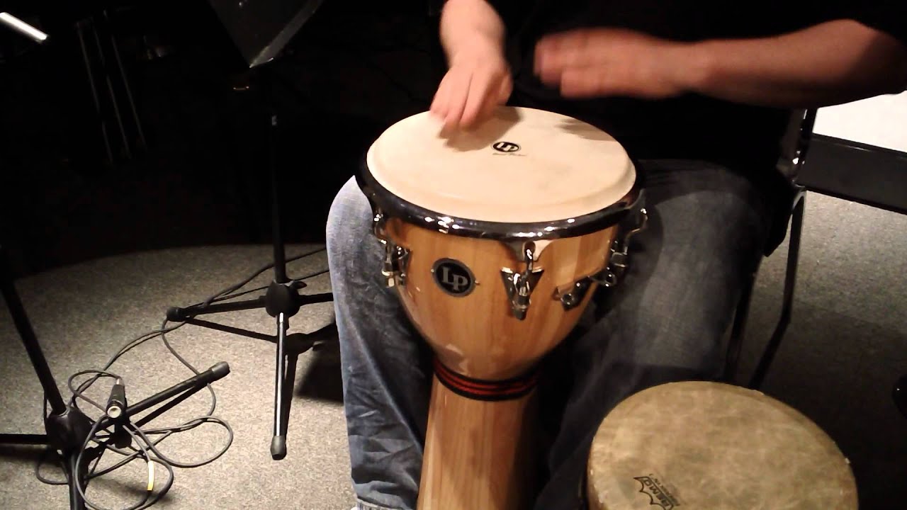 12 1/2'' LP720X Djembe vs Remo 10''