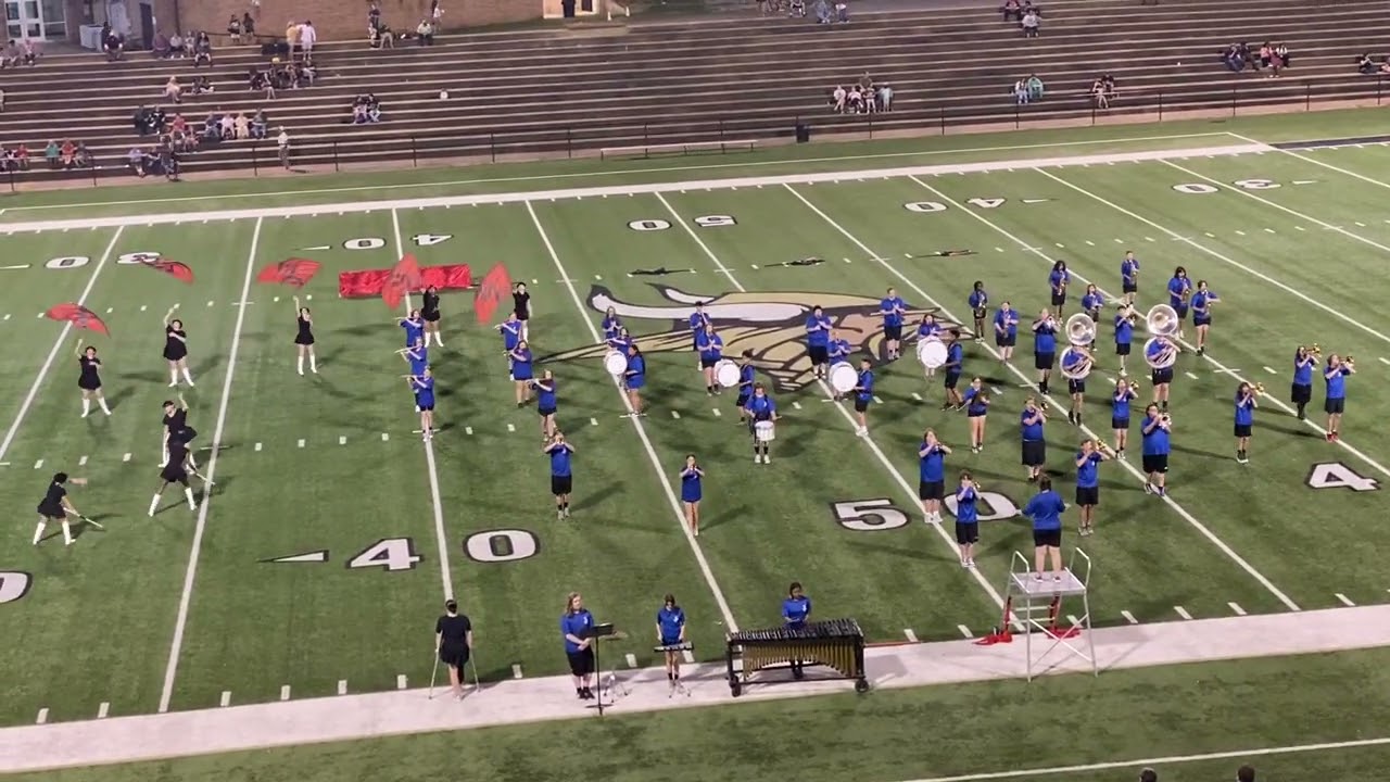Cordova High School Marching Band Half-time Show Performance at 2024 Walker Co. Night of Bands