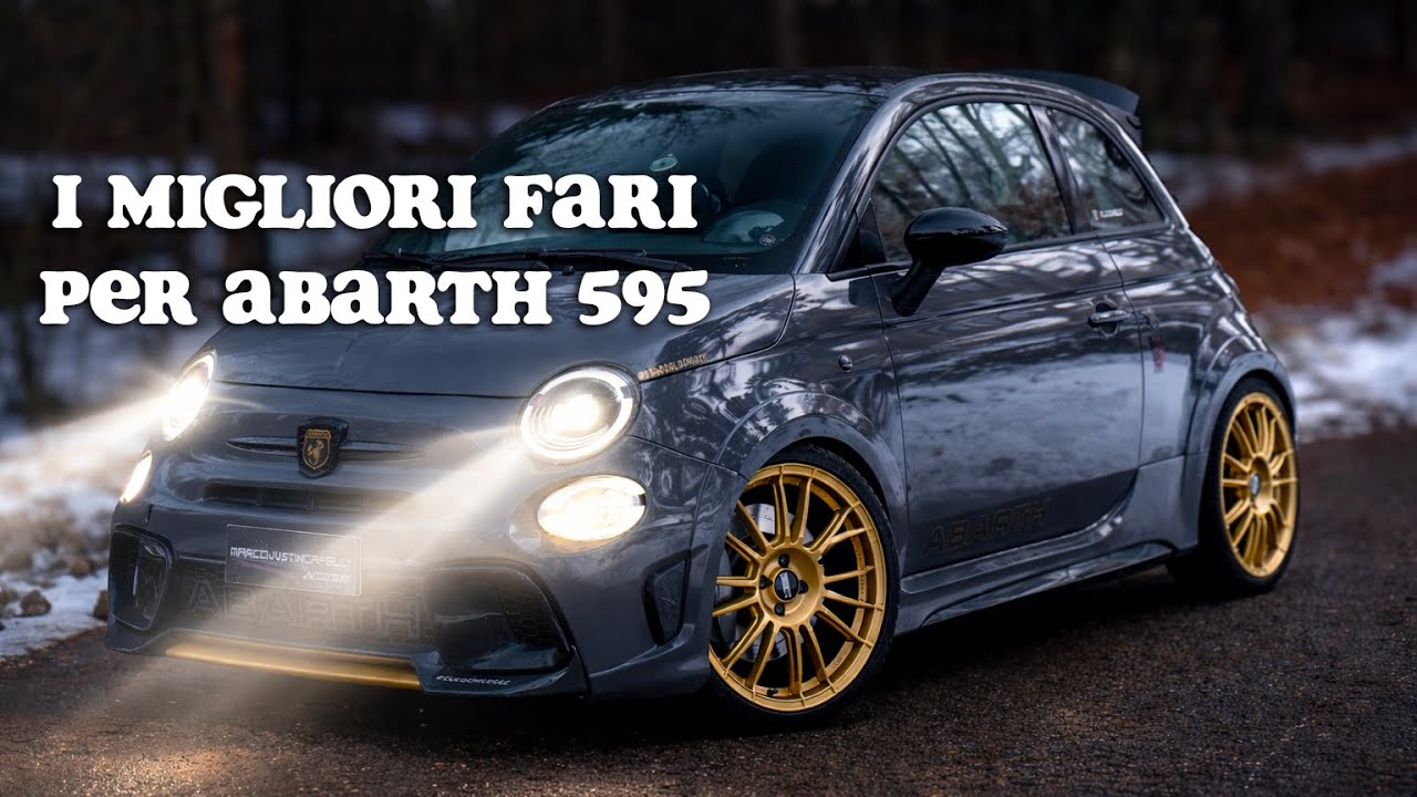 FINALMENTE ORA CI VEDO CON L'ABARTH!