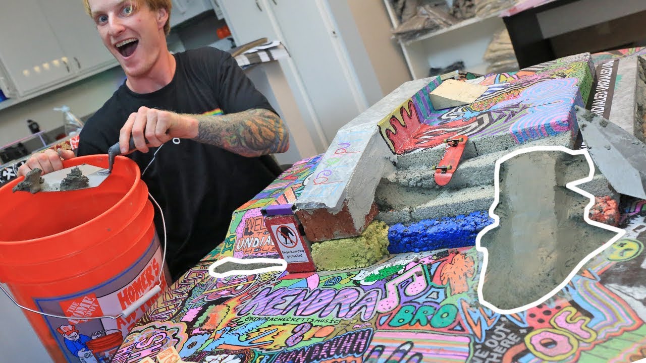 DIY FINGERBOARD SKATEPARK FIXED!