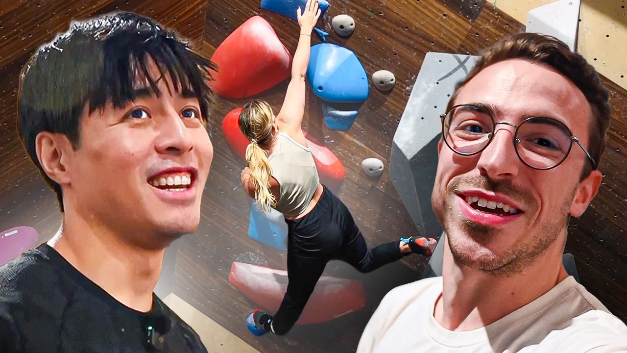 ON ESCALADE AVEC JULIEN SONG ET SALOMÉ (ça progresse !)🔥