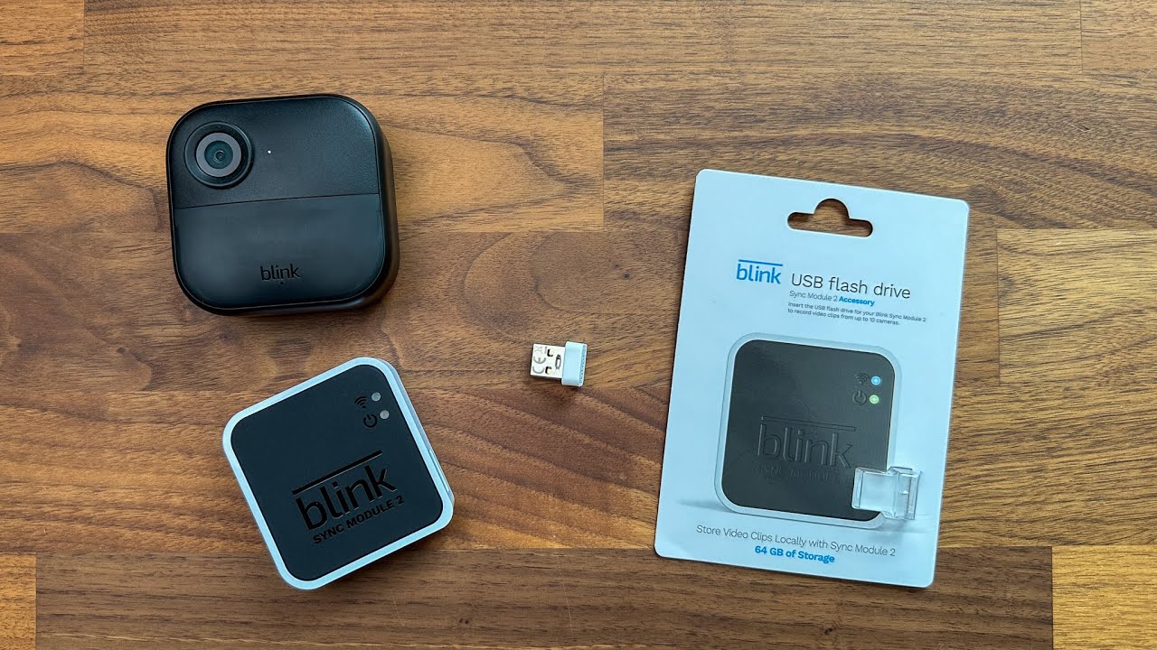 Настройка модуля Blink Sync и USB-накопителя